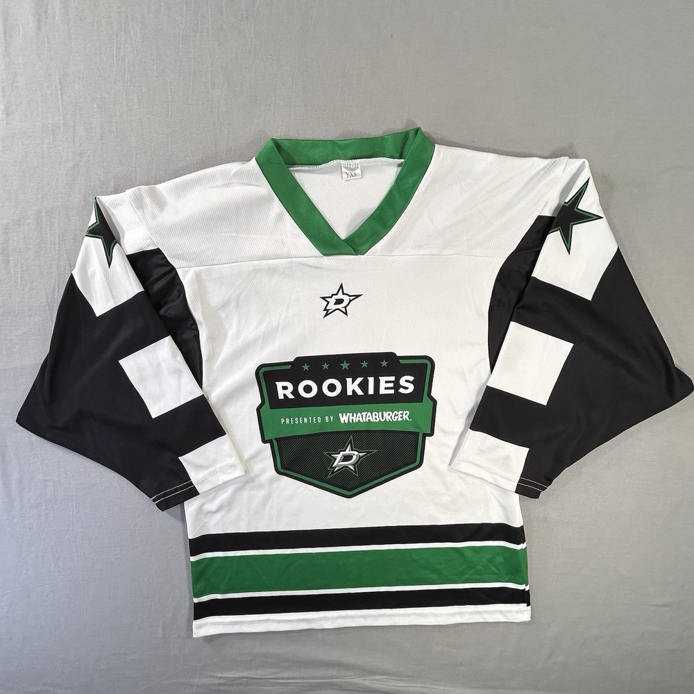 Dallas Stars Rookie Promo Jersey Kids XS Presented By Whataburger Hockey NHL